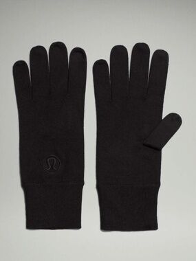 NWT Lululemon Women's Warm Revelation Gloves Black | Size XS/S